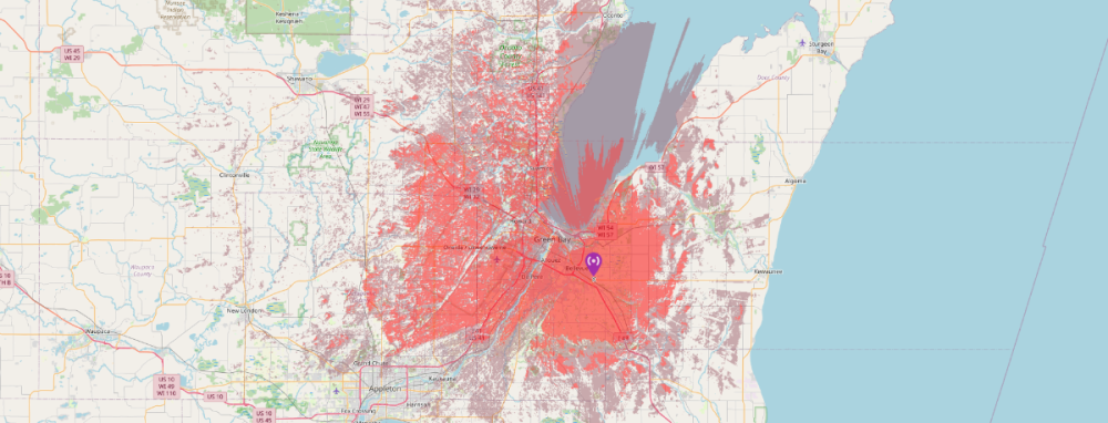 Generate coverage map of your station - General Discussion - myGMRS.com ...